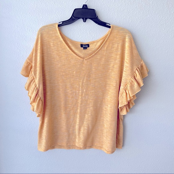 a.n.a yellow Blouse - Picture 1 of 5
